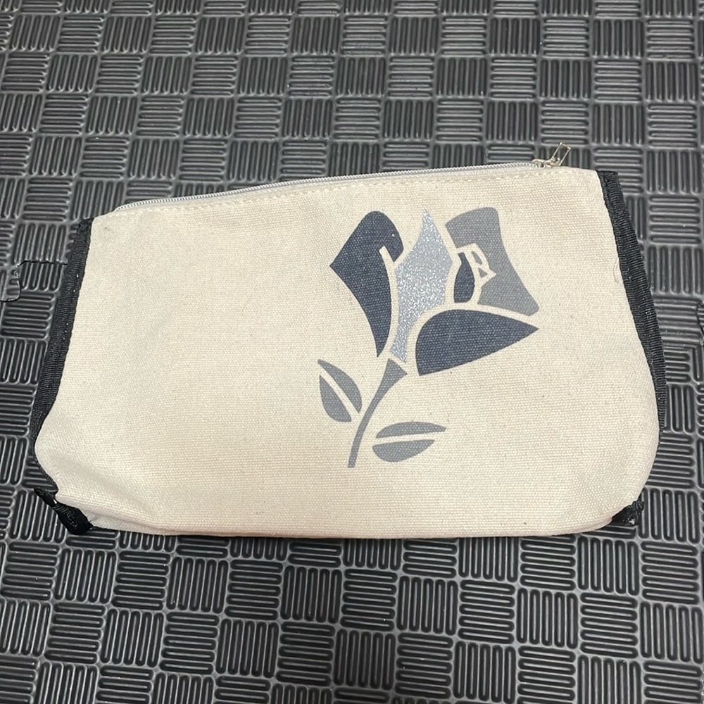 Lancôme canvas makeup, cosmetics bag